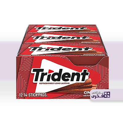 آدامس تریدنت دارچین (12عددی) Trident
